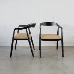 kursi cafe kayu jati minimalis modern