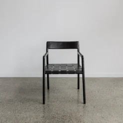 kursi cafe minimalis modern kayu jati solid