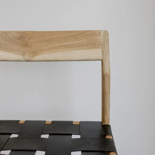 kursi makan minimalis kayu jati solid