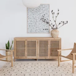 buffet jati scandinavian minimalis modern-buffet minimalis modern-buffet jati