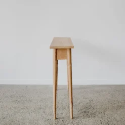 meja konsul retro minimalis modern kayu jati solid