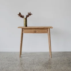 meja konsul retro minimalis modern kayu jati solid-meja konsul minimalis modern-meja konsul kayu jati