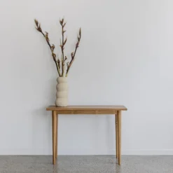 meja konsol ruang tamu minimalis modern kayu jati-meja konsol minimalis modern-meja konsol kayu jati