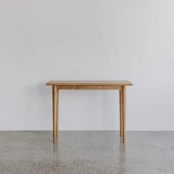 meja konsol ruang tamu minimalis modern kayu jati