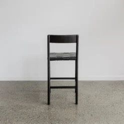 kursi bar minimalis modern scandinavian kayu jati solid