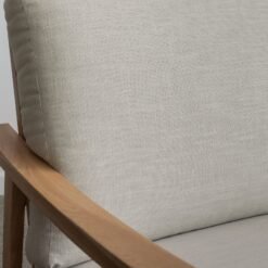 kursi sofa ruang tamu minimalis modern kayu jati solid