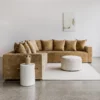 sofa l minimalis modern ruang tamu