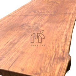 meja makan kayu jati solid