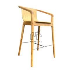 kursi bar kayu minimalis modern