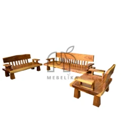 Kursi Tamu Kayu Antik Trembesi Solid
