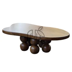 coffee table minimalis kayu jati