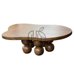 coffee table minimalis kayu jati